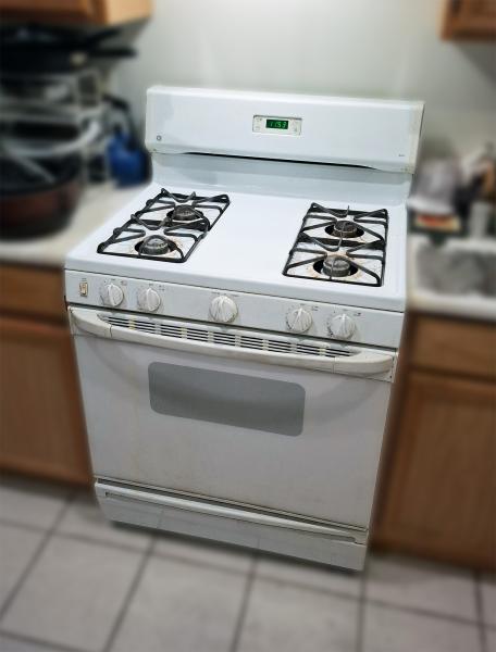 GE Gas Range Repair in Las Vegas (JGBS20WEA1WW)